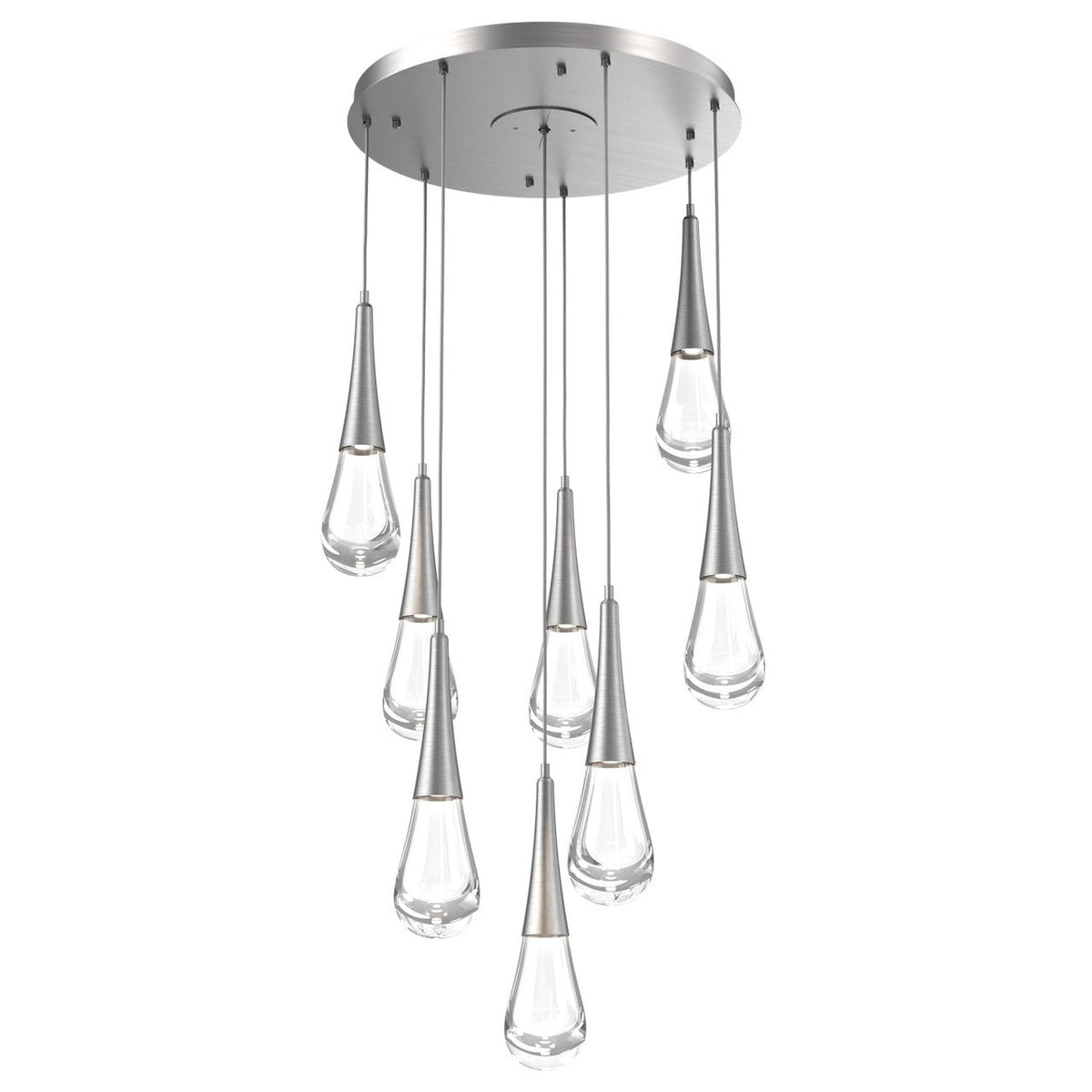 Water Drop Liquid Round Chandelier