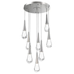 Water Drop Liquid Round Chandelier