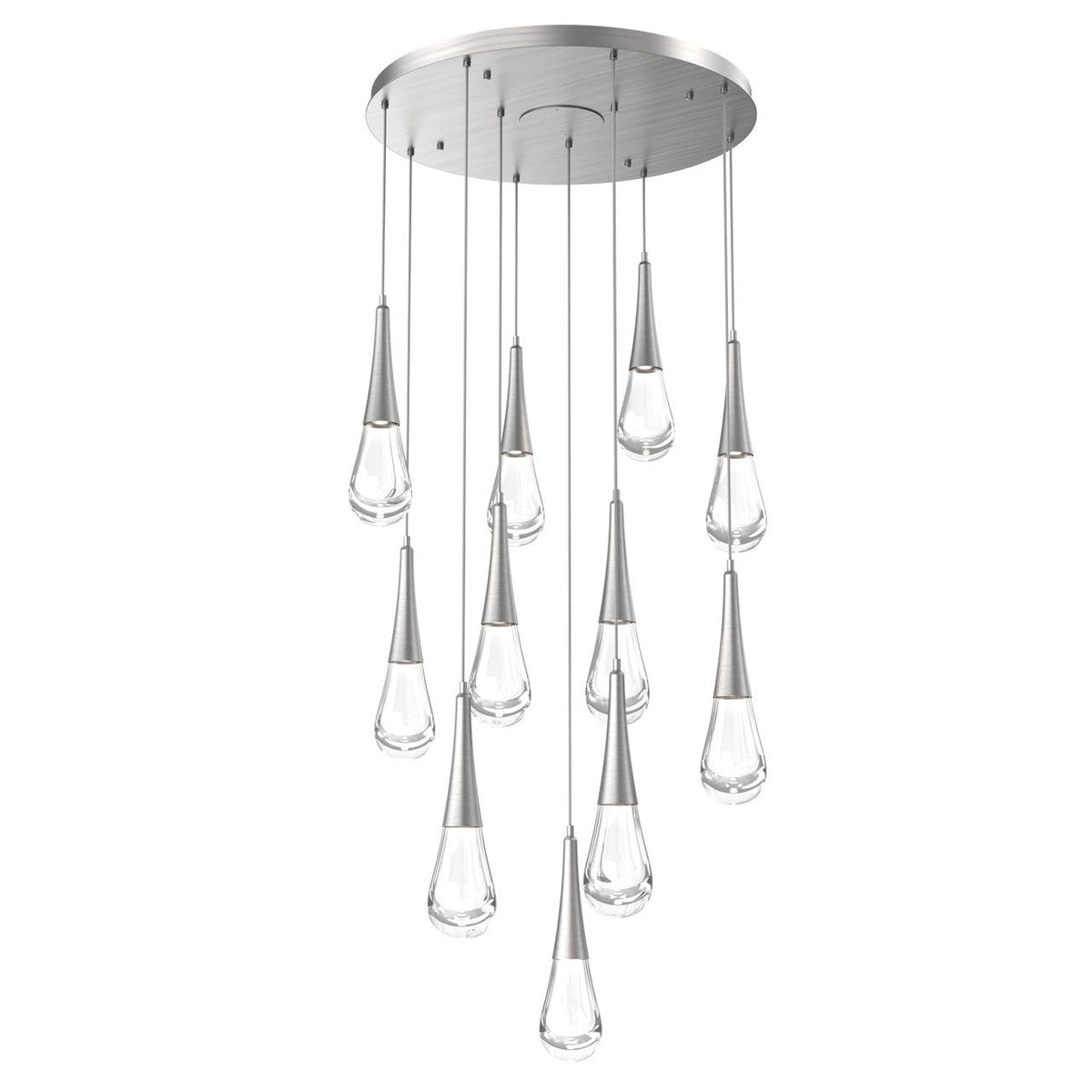Water Drop Liquid Round Chandelier