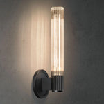 Vallon Etched Glass Wall Sconce