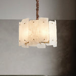 Alabaster Lorry Round Chandelier