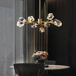Angle Faceted Crystal Modern Chandelier