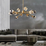 Angle Faceted Crystal Modern Chandelier