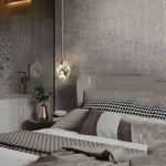 Angle Faceted Crystal Single Pendant Light