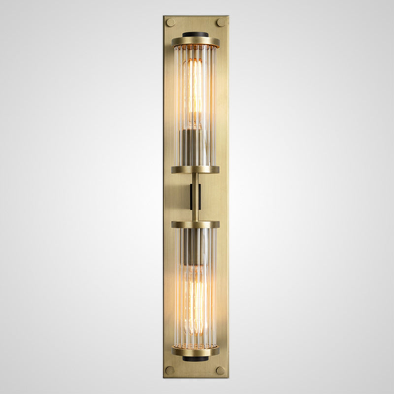 Vallon Channel Glass Linear Wall Sconce