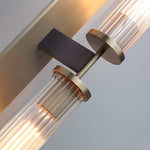 Vallon Channel Glass Linear Wall Sconce