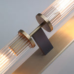 Vallon Channel Glass Linear Wall Sconce
