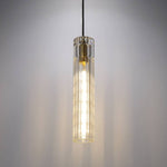 Vallon Channel Glass Pendant Light