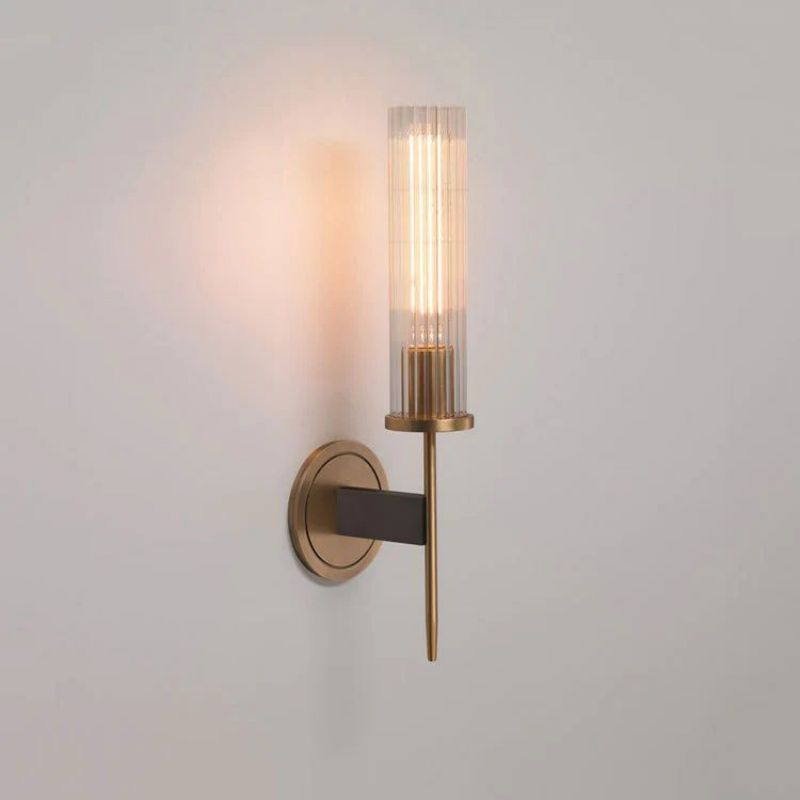 Vallon Channel Glass Wall Sconce