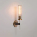 Vallon Channel Glass Wall Sconce