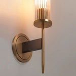 Vallon Channel Glass Wall Sconce