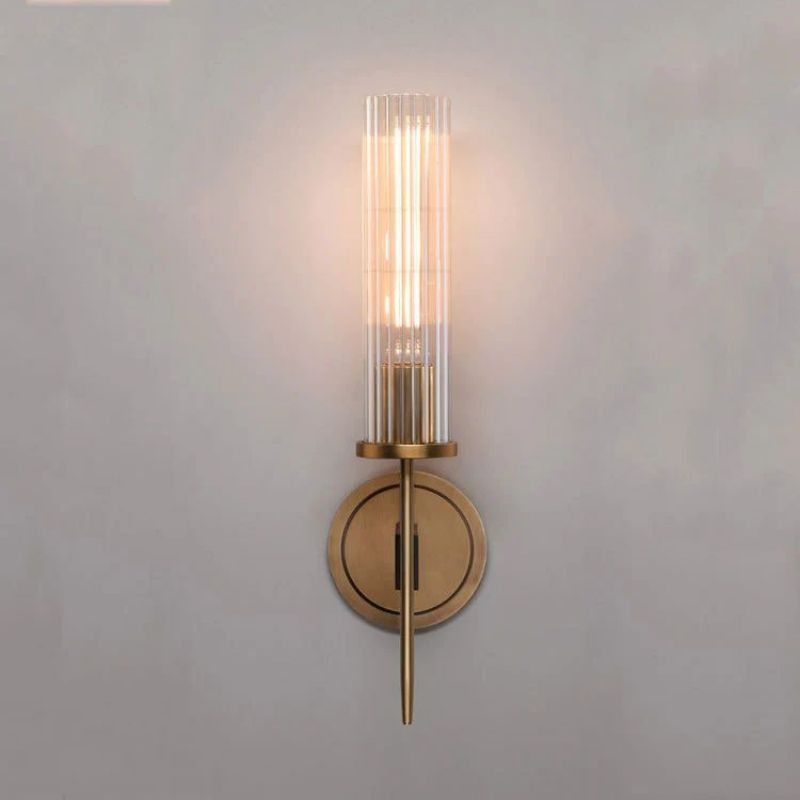 Vallon Channel Glass Wall Sconce