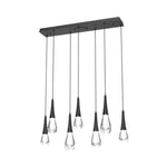 Raindrop Glass Linear Chandelier - jchandelier