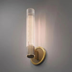 Vallon Etched Glass Wall Sconce