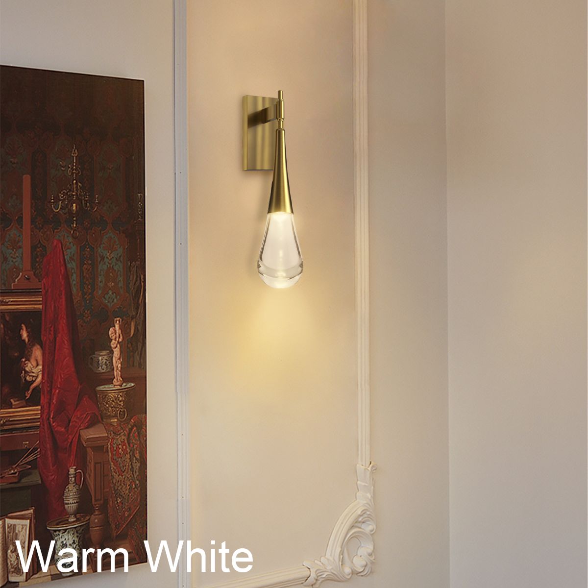Water Drop Liquid Wall Sconce