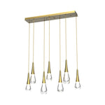 Water Drop Liquid Rectangle Chandelier