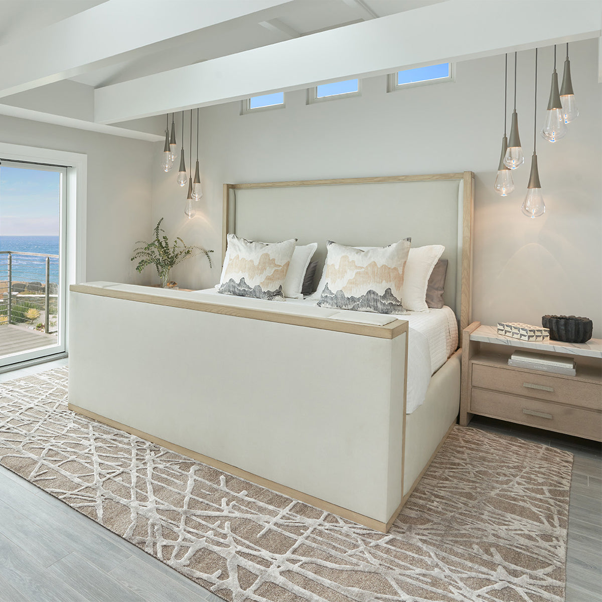 Water Drop Liquid Round Chandelier