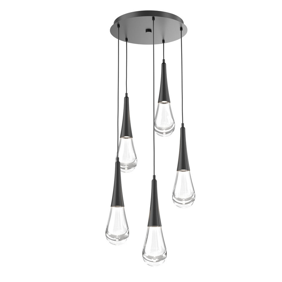 Water Drop Liquid Round Chandelier