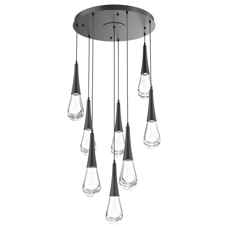 Water Drop Liquid Round Chandelier