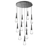 Water Drop Liquid Round Chandelier