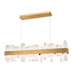 Alabaster LED Linear Chandelier - Lamplives