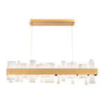 Alabaster LED Linear Chandelier - Lamplives