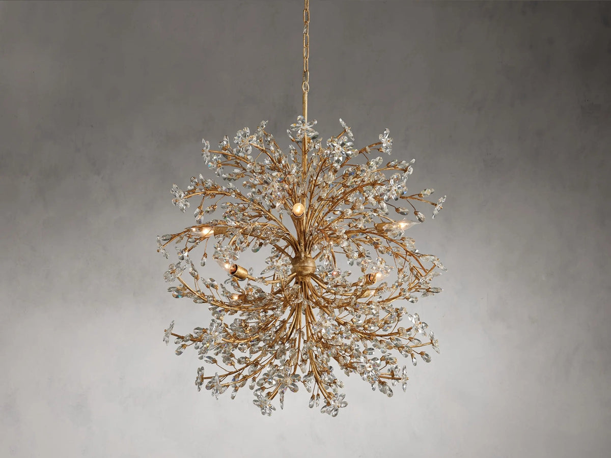 Fiore Delicate Petals Round Chandelier