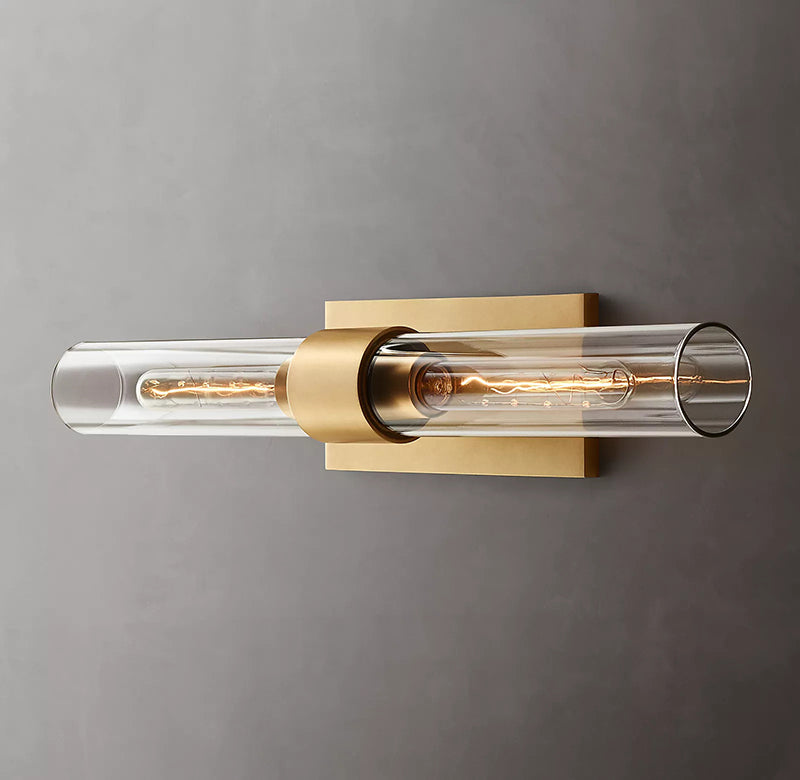 Ravelle Luxe Glass Linear Wall Sconce