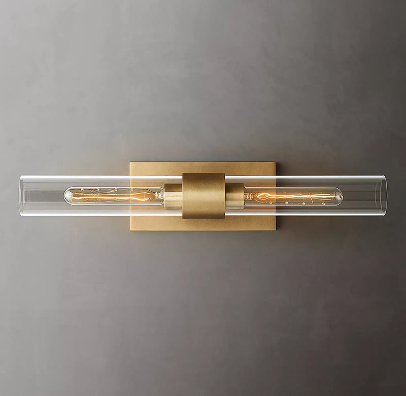 Ravelle Luxe Glass Linear Wall Sconce