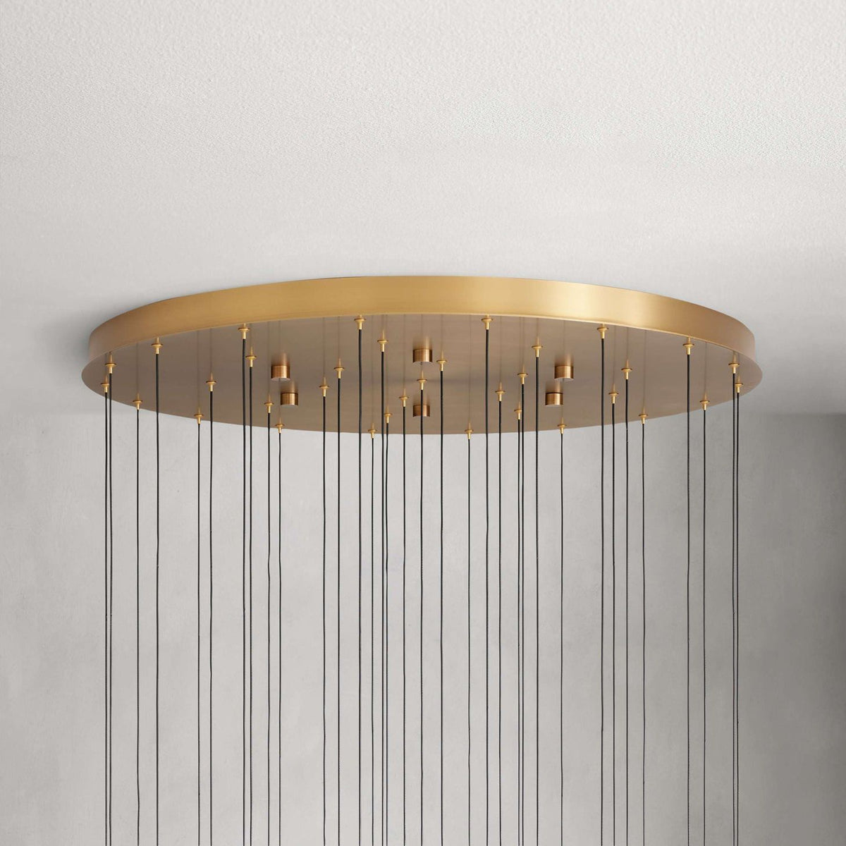 Soltaire Raindrop Crystal Round Chandelier