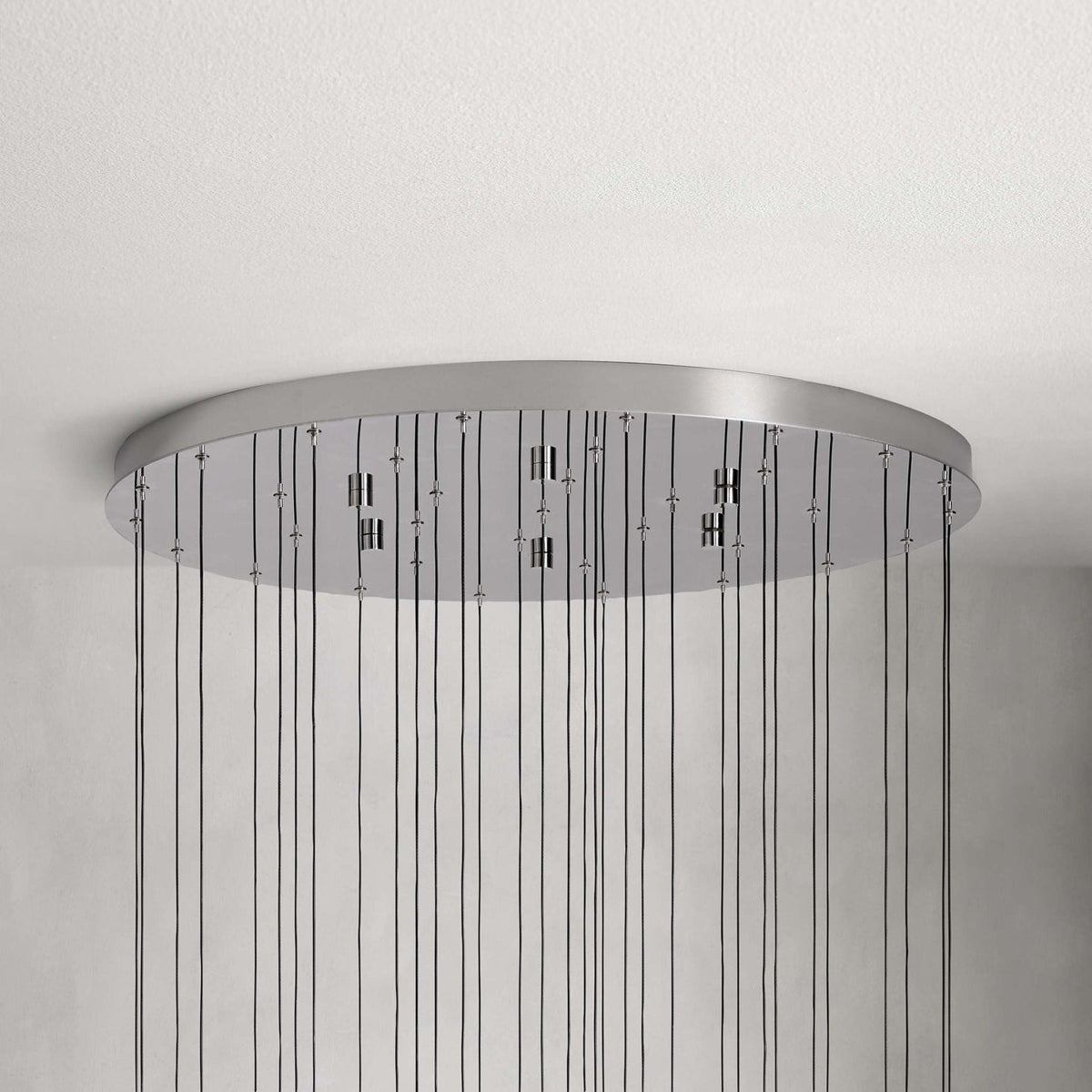 Soltaire Raindrop Crystal Round Chandelier
