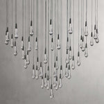 Soltaire Raindrop Crystal Round Chandelier