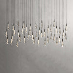 Soltaire Raindrop Crystal Linear Chandelier
