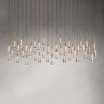 Soltaire Raindrop Crystal Linear Chandelier