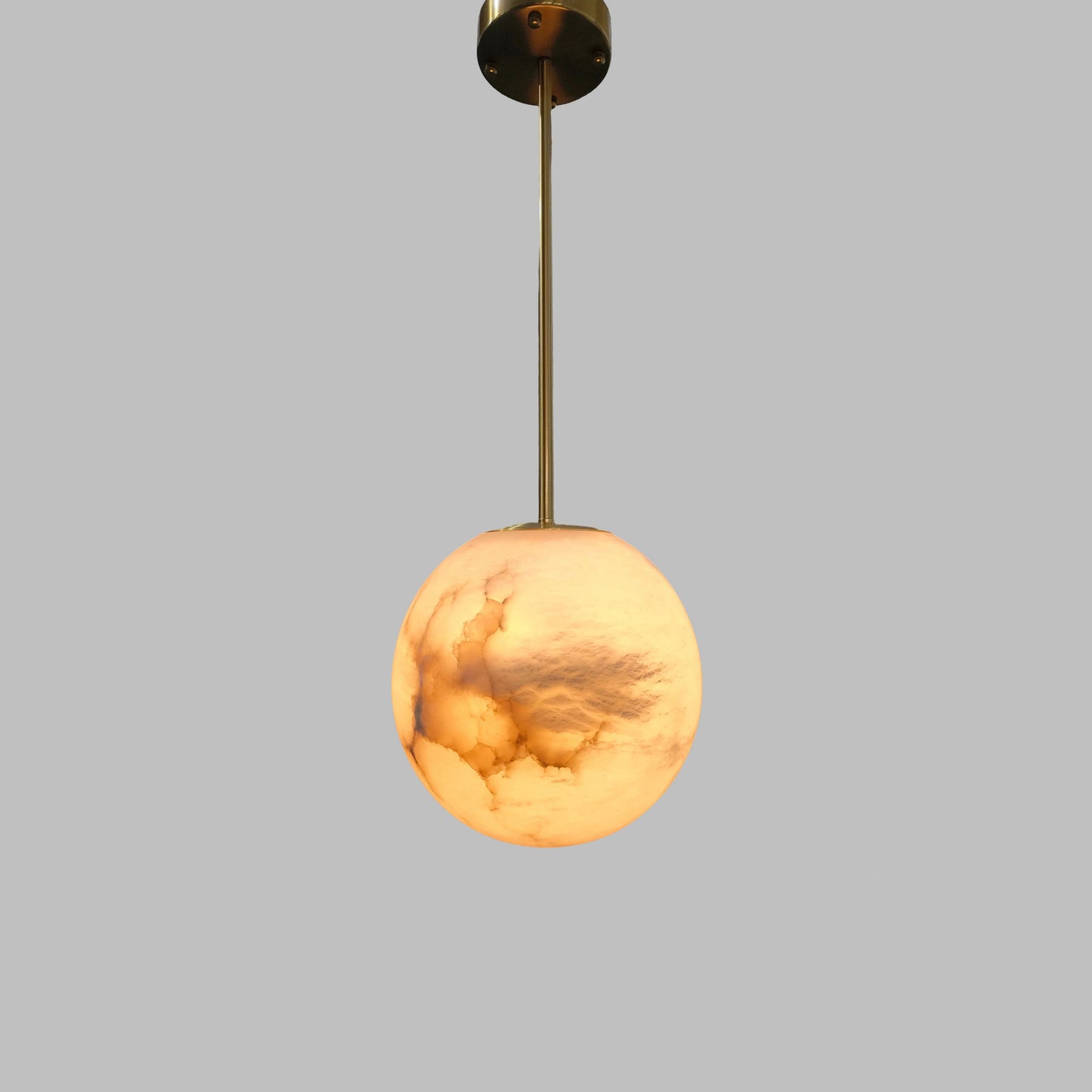 Alabaster Globe LED Mini Pendant