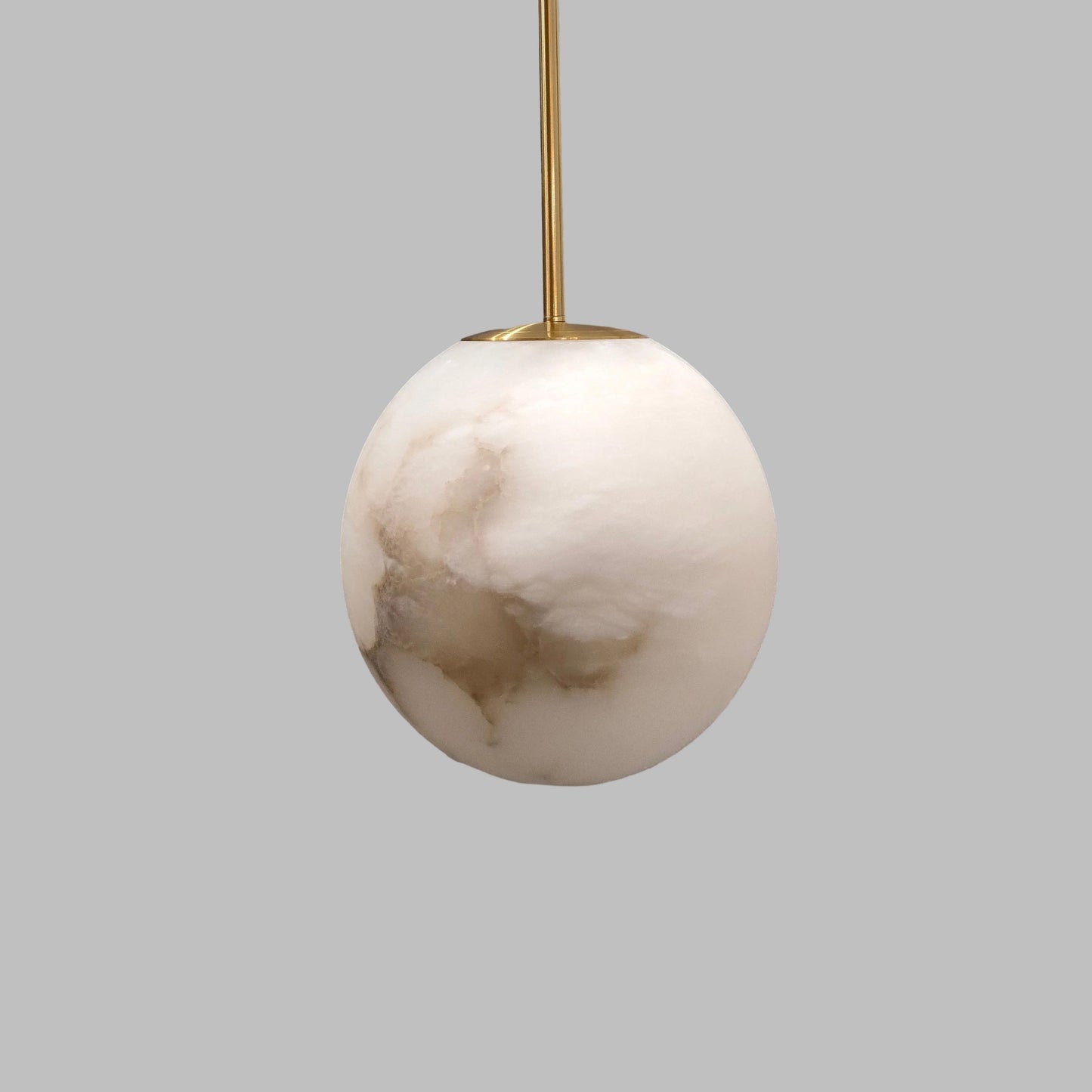 Alabaster Globe LED Mini Pendant