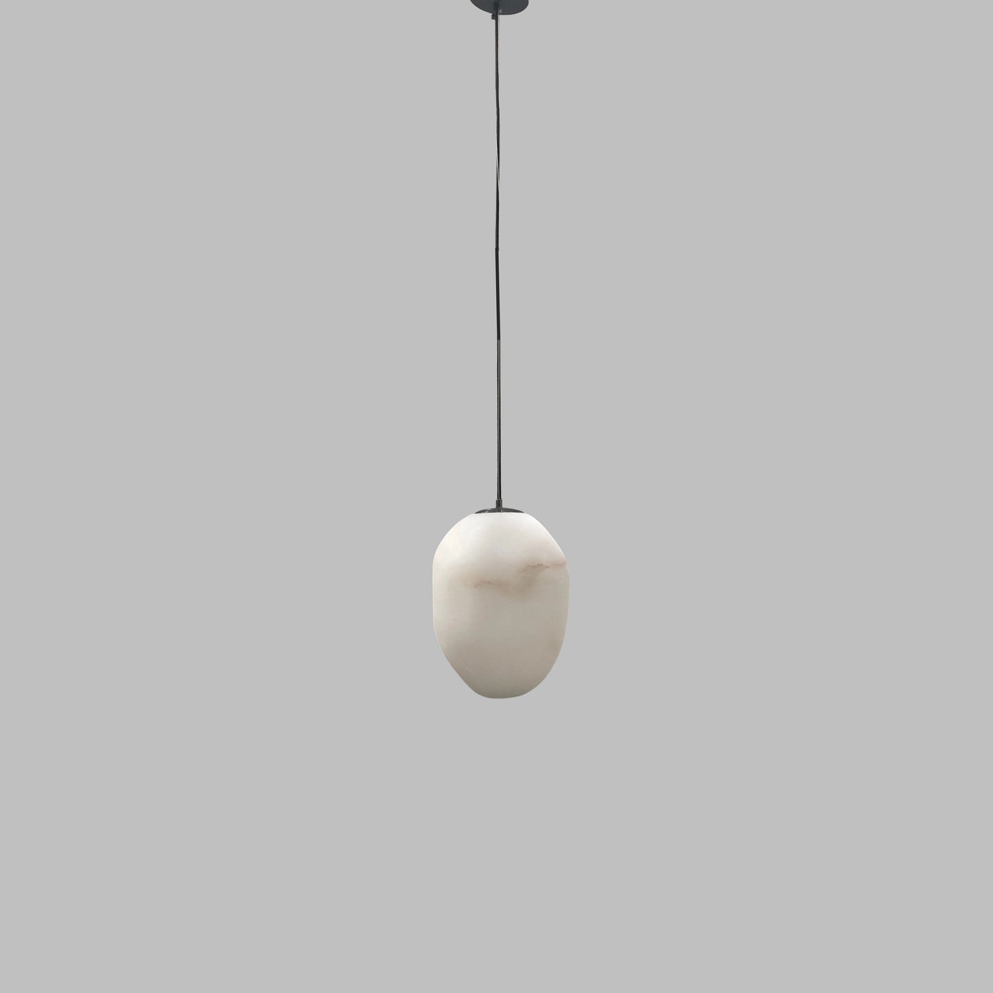 Sculpted Alabaster LED Pendant Light