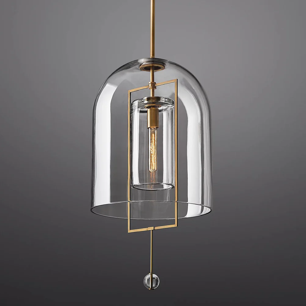 Fulcrum Blown Glass Pendant Light