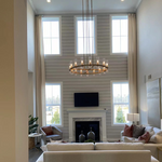 Ravelle Luxe Glass Round Chandelier 48"