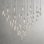 Soltaire Raindrop Crystal Round Chandelier