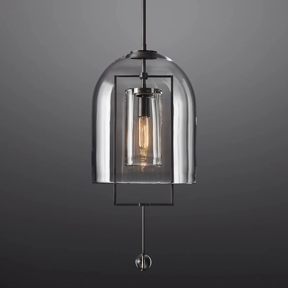 Fulcrum Blown Glass Pendant Light