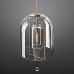Fulcrum Blown Glass Pendant Light