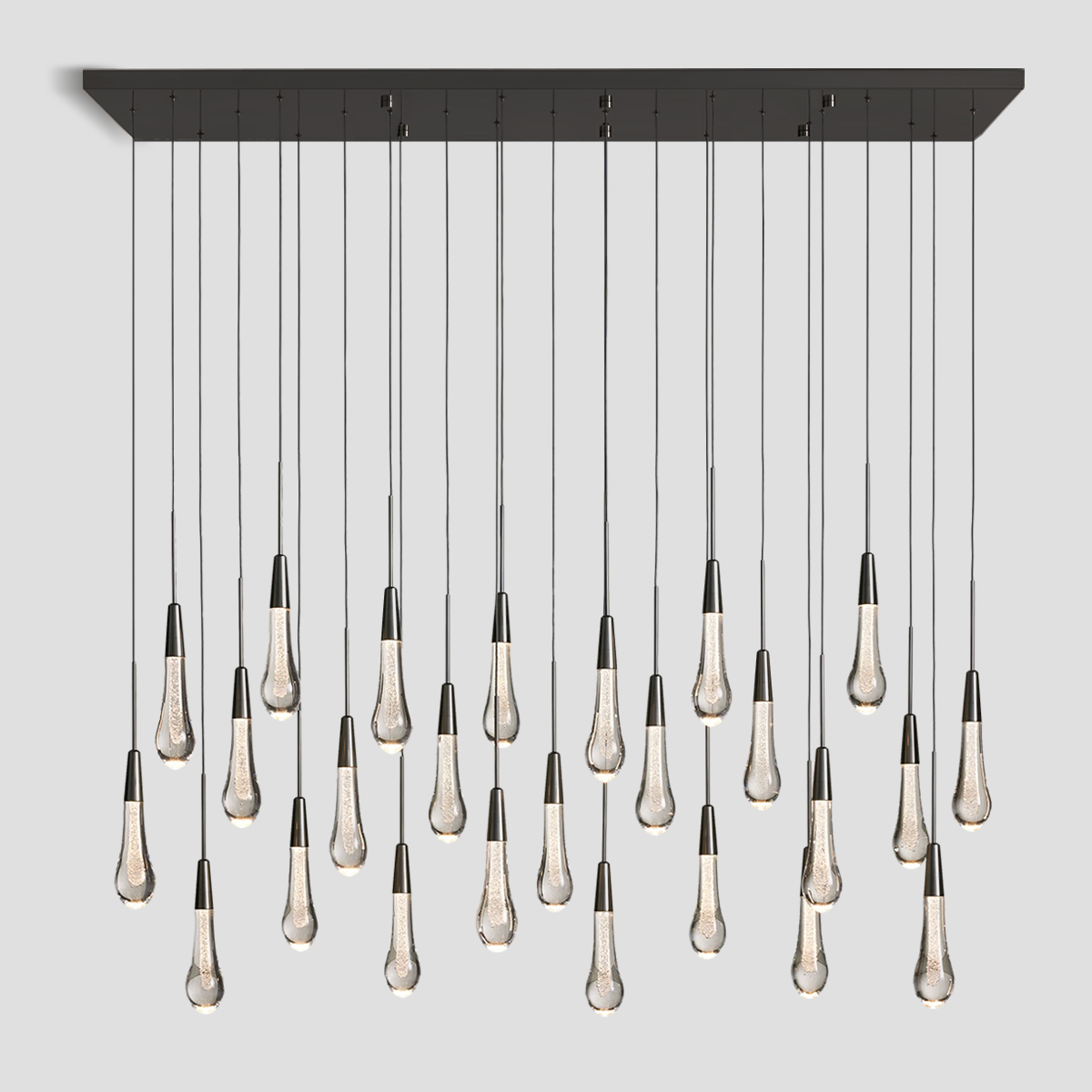 Soltaire Linear Chandelier 37'' 50''70''W