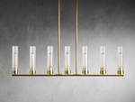 Andreas Modern Glass Linear Chandelier