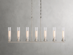 Andreas Modern Glass Linear Chandelier