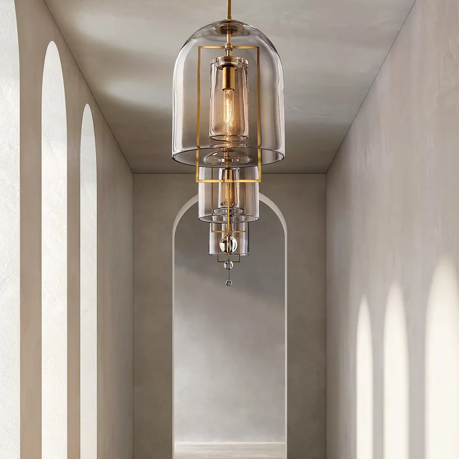 Fulcrum Blown Glass Pendant Light