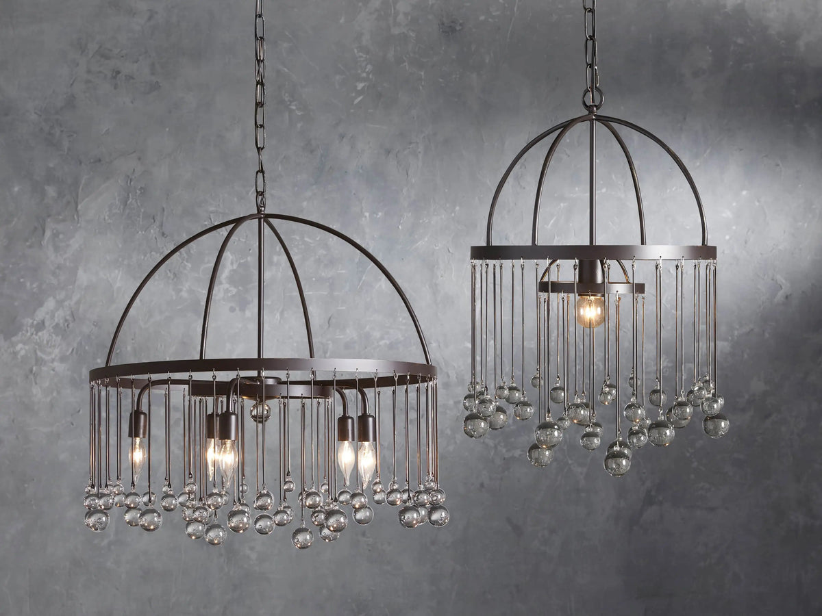 Aubrey Crystal Ball Pendant Light