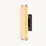 Audubon Sculpt Alabaster Double Wall Sconce