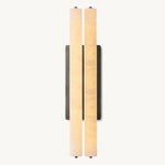 Audubon Sculpt Alabaster Double Wall Sconce