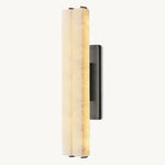 Audubon Sculpt Alabaster Double Wall Sconce